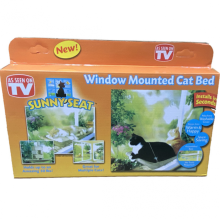 Hamaca de gato de ventana con ventosas.